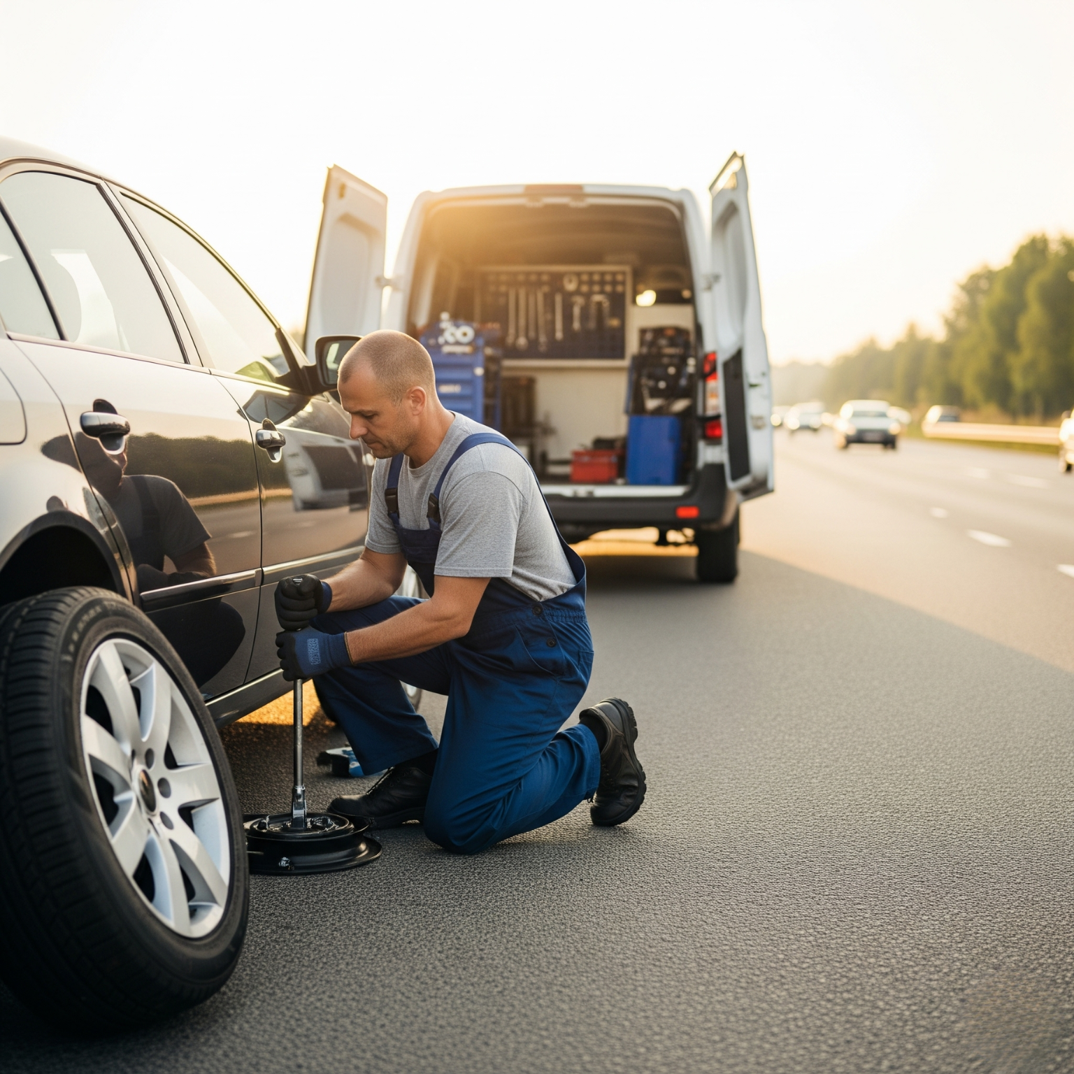 mobilna wymiana opon mława
