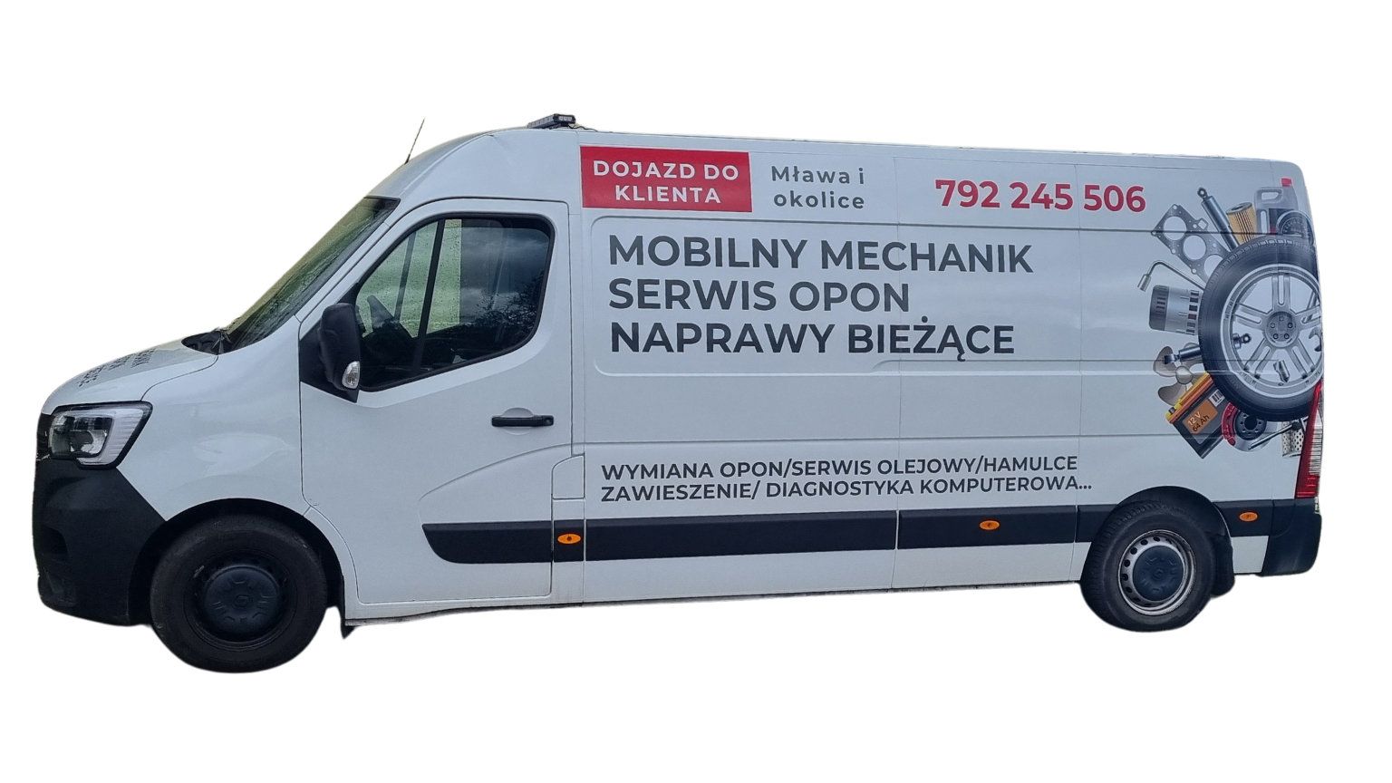 mobilny mechanik serwis opon naprawy bieżące